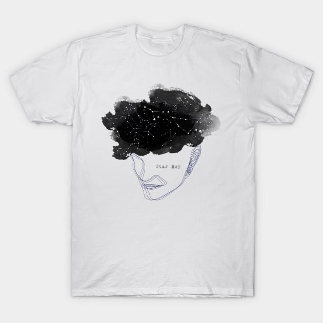 Star Boy T-Shirt by WitchyWomanApothecary